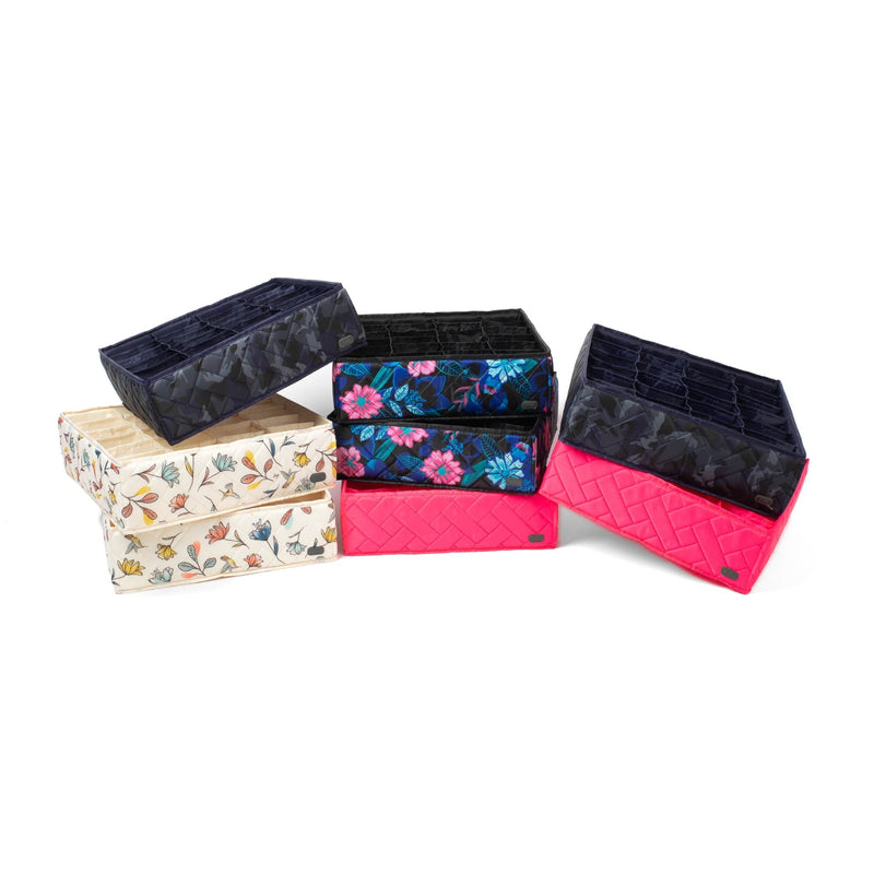 LUG - Trolley 2PC 24 Pocket Drawer Organizers