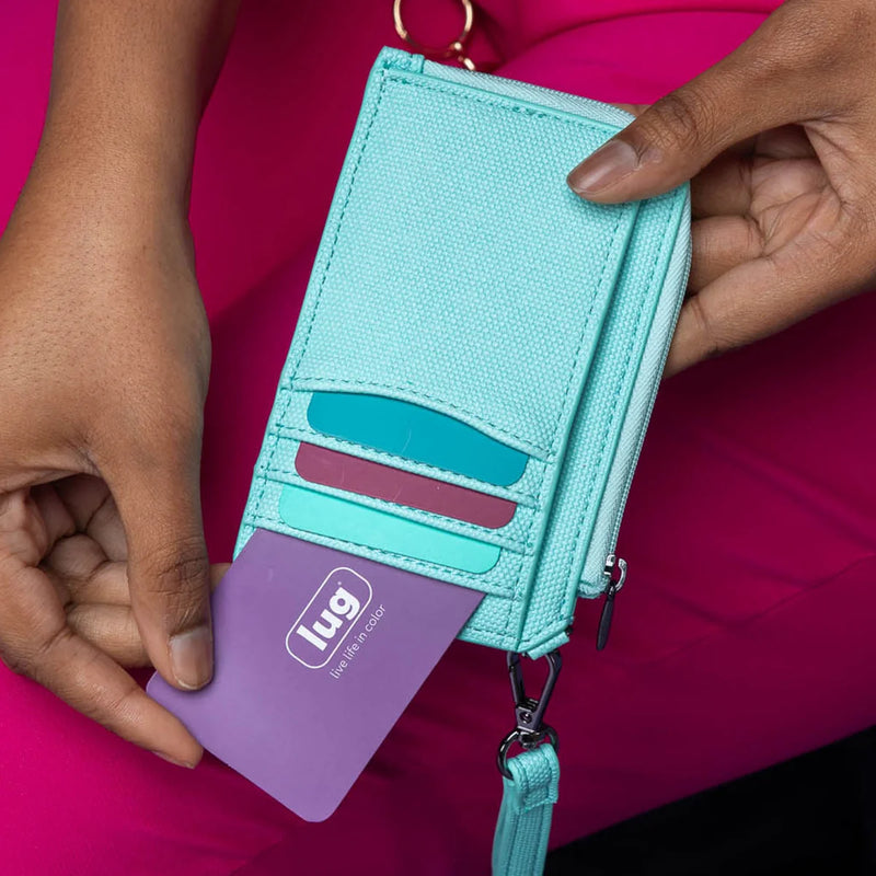 LUG - Twirl Matte Luxe VL RFID Wristlet Wallet
