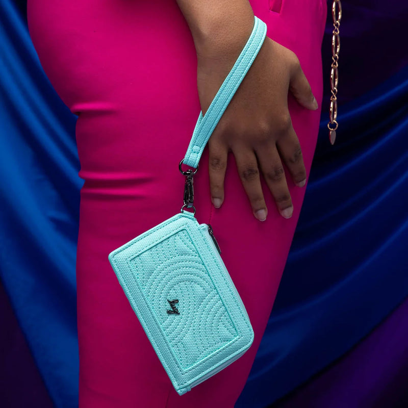 LUG - Twirl Matte Luxe VL RFID Wristlet Wallet