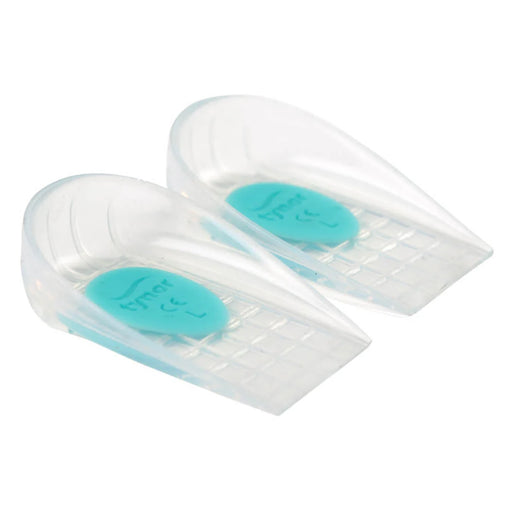 Tynor Silicone Heel Cup with Gel Spot – Ultimate Cushioning for Heel Pain Relief (Pair) - Limolin 