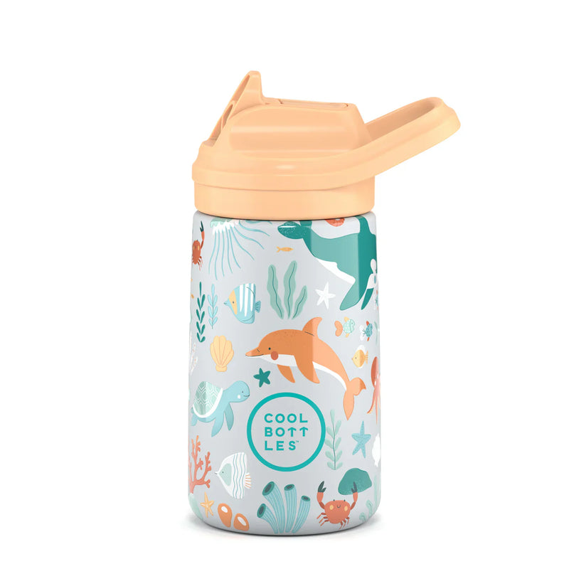 Cool Bottles - Kiddies 350ml - Habitat Series - Underwater World