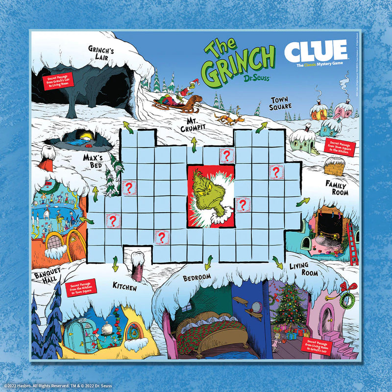 USAopoly - Clue - Dr Seuss The Grinch - Limolin 