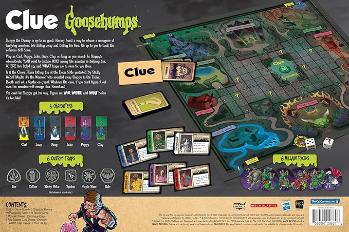 USAopoly - Clue - Goosebumps - Limolin 