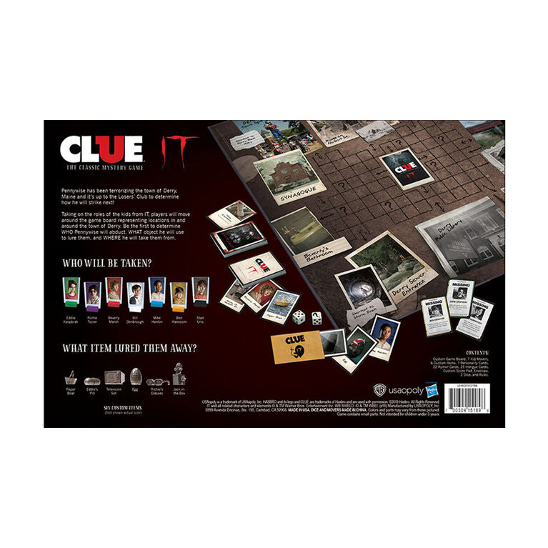 USAopoly - Clue It Board Game - Limolin 