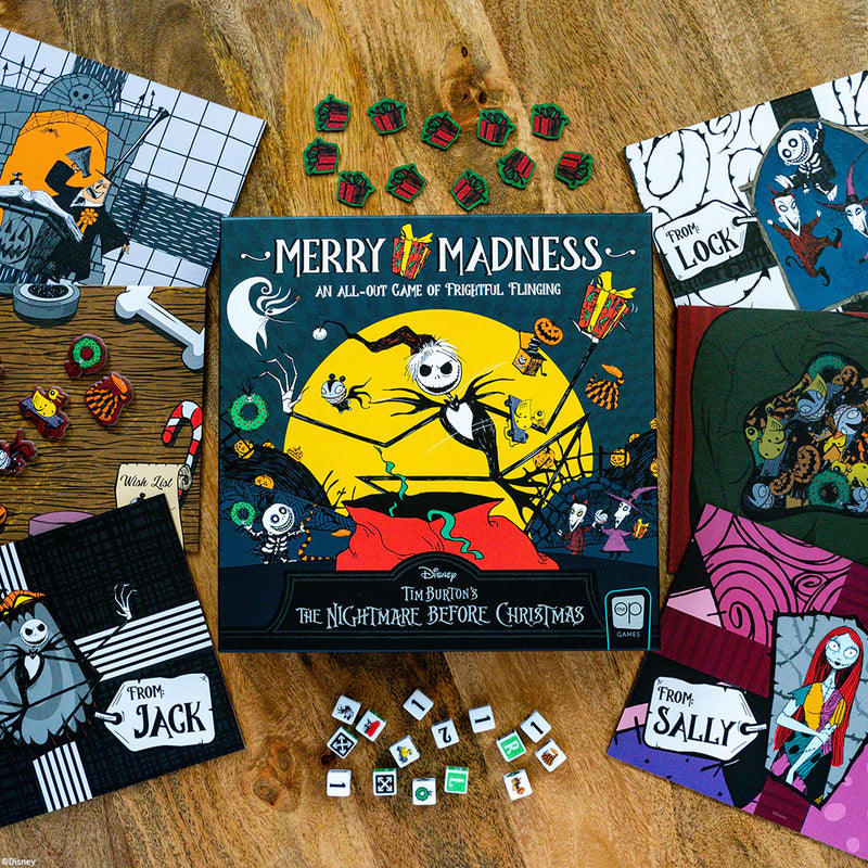 USAopoly - Disney Nightmare Before Christmas Merry Madness - Limolin 