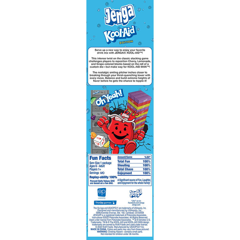 USAopoly - Jenga - Kool-Aid - Limolin 