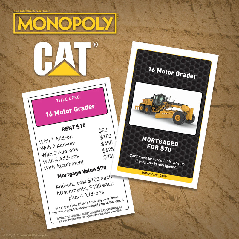 USAopoly - Monopoly - Caterpillar - Limolin 