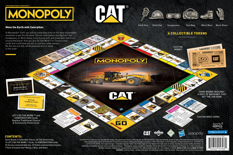 USAopoly - Monopoly - Caterpillar - Limolin 