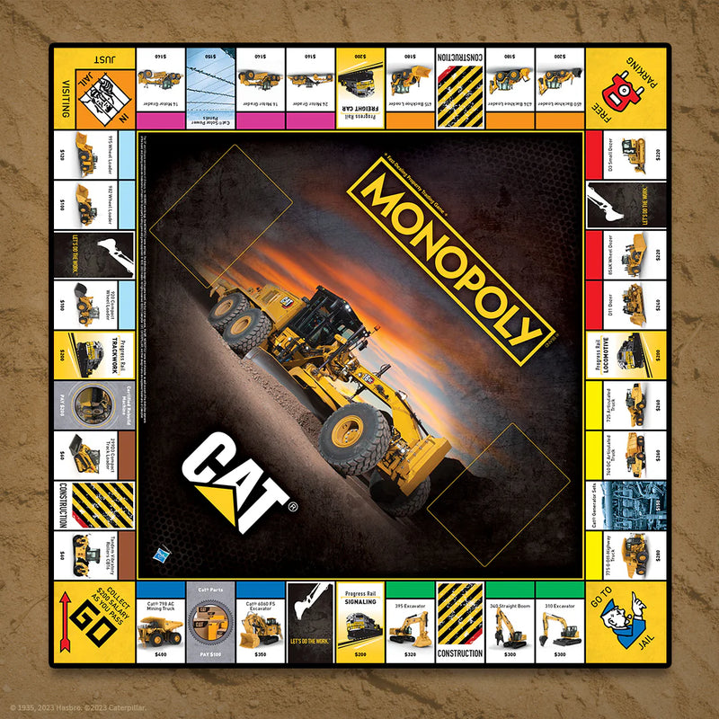 USAopoly - Monopoly - Caterpillar - Limolin 