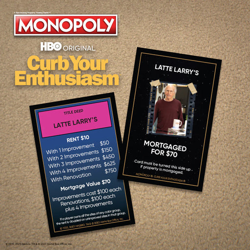 USAopoly - Monopoly - Curb Your Enthusiasm - Limolin 