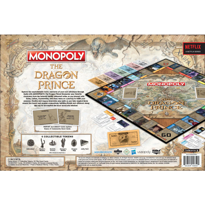 USAopoly - Monopoly - Dragon Prince - Limolin 