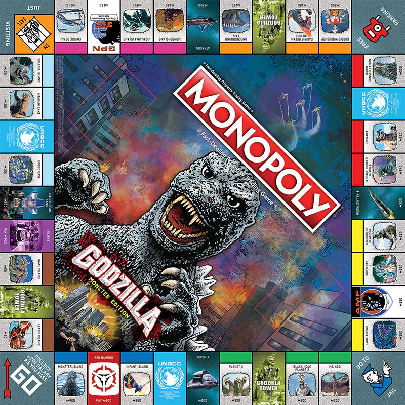USAopoly - Monopoly - Godzilla - Limolin 