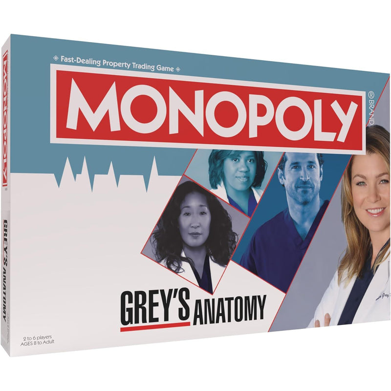 USAopoly - Monopoly - Grey's Anatomy Board Game - Limolin 