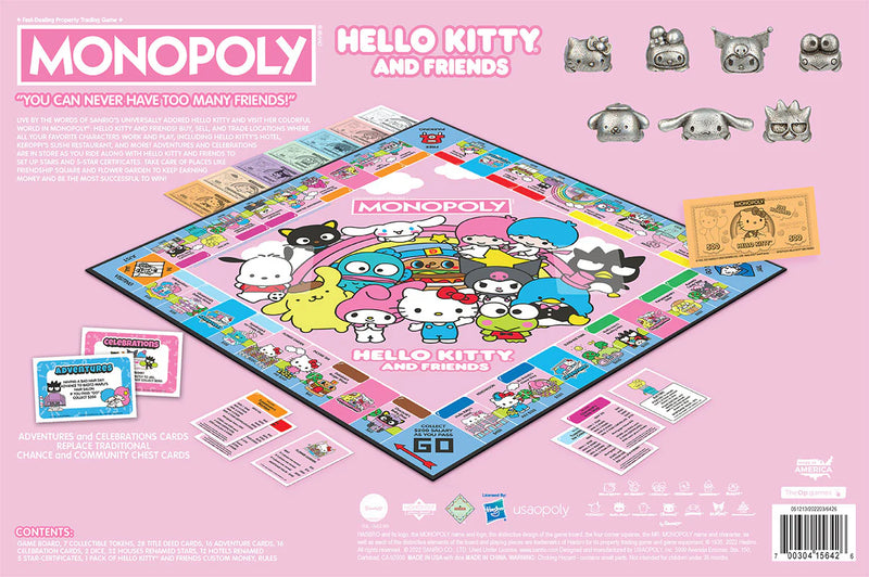 USAopoly - Monopoly - Hello Kitty & Friends - Limolin 