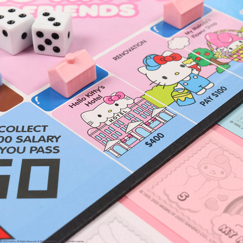 USAopoly - Monopoly - Hello Kitty & Friends - Limolin 