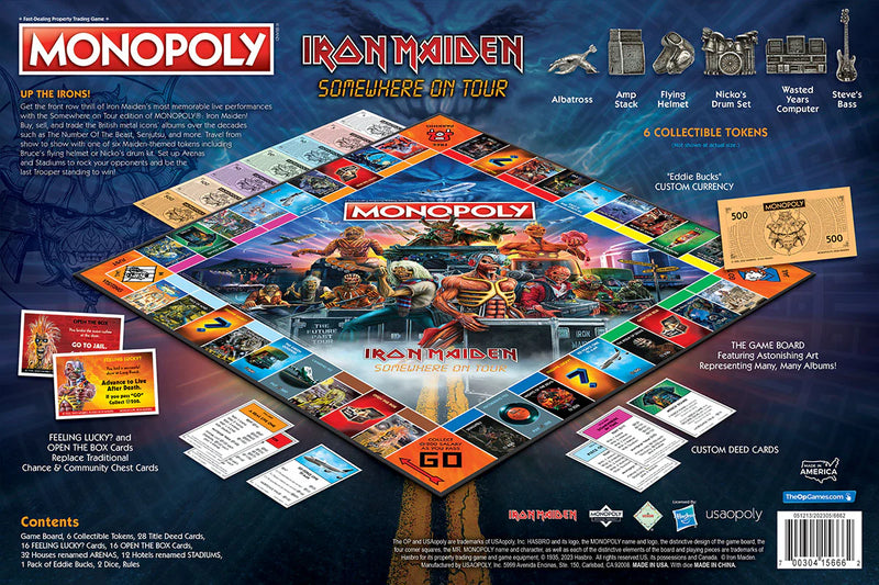 USAopoly - Monopoly - Iron Maiden - Limolin 