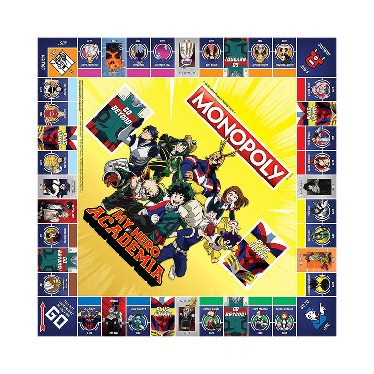 USAopoly - Monopoly - My Hero Academia - Limolin 
