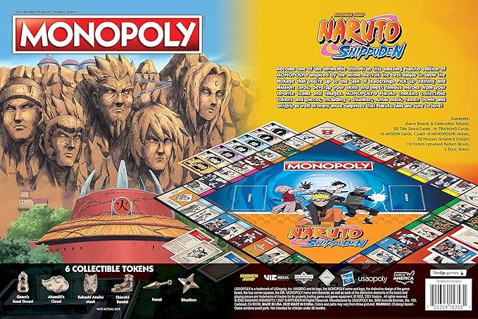 USAopoly - Monopoly - Naruto - Limolin 