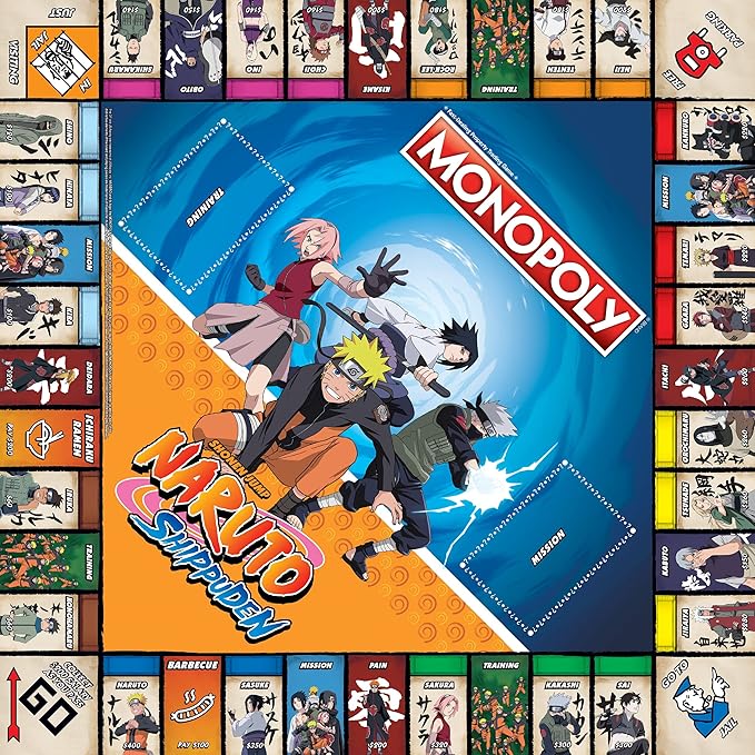 USAopoly - Monopoly - Naruto - Limolin 