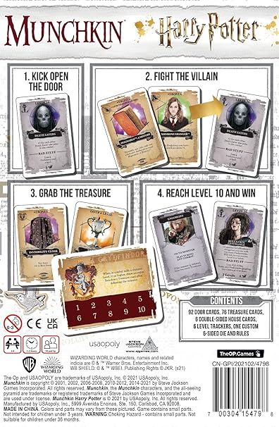 USAopoly - Munchkin - Harry Potter - Limolin 
