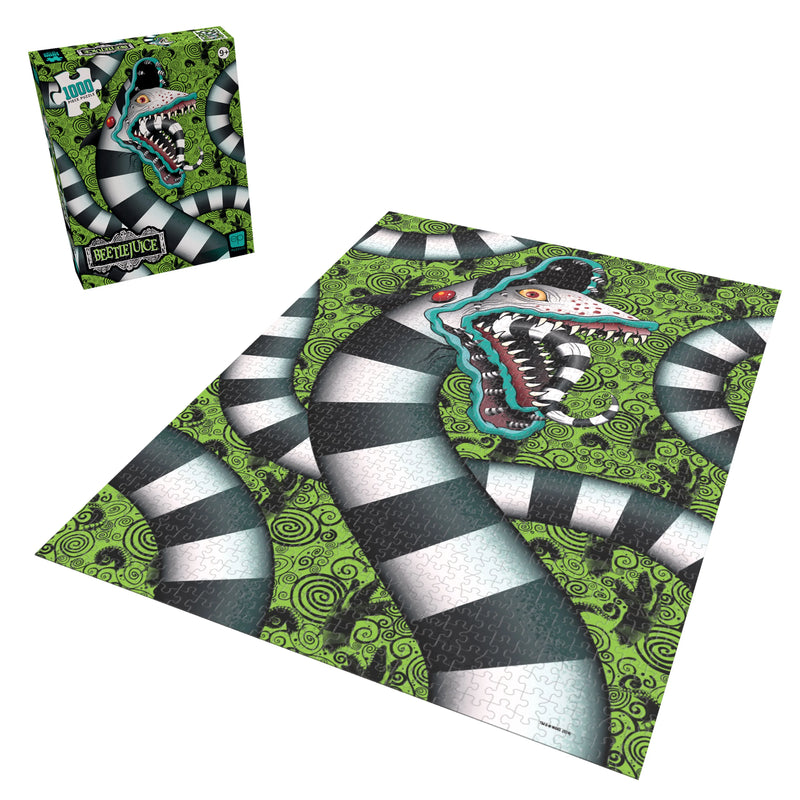USAopoly - Puzzle - Beetlejuice Sandworm (1000-Piece Puzzle) - Limolin 