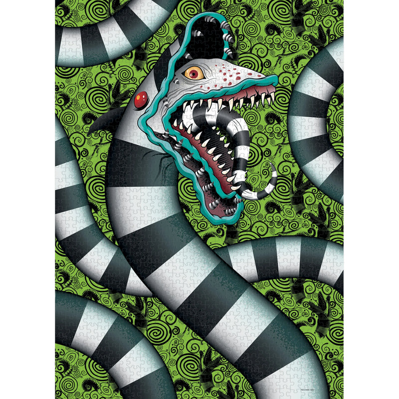 USAopoly - Puzzle - Beetlejuice Sandworm (1000-Piece Puzzle) - Limolin 