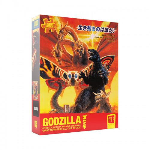 USAopoly - Puzzle - Godzilla (1000-Piece Puzzle) - Limolin 