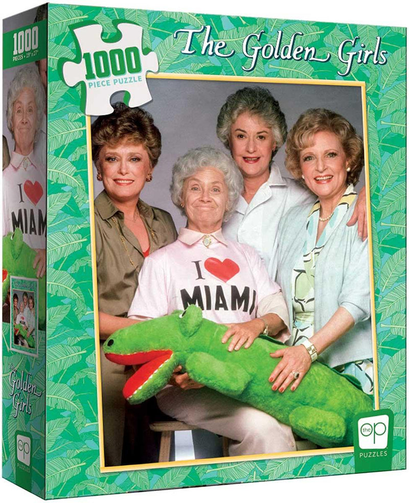 USAopoly - Puzzle - Golden Girls I Heart Miami (1000-Piece Puzzle) - Limolin 