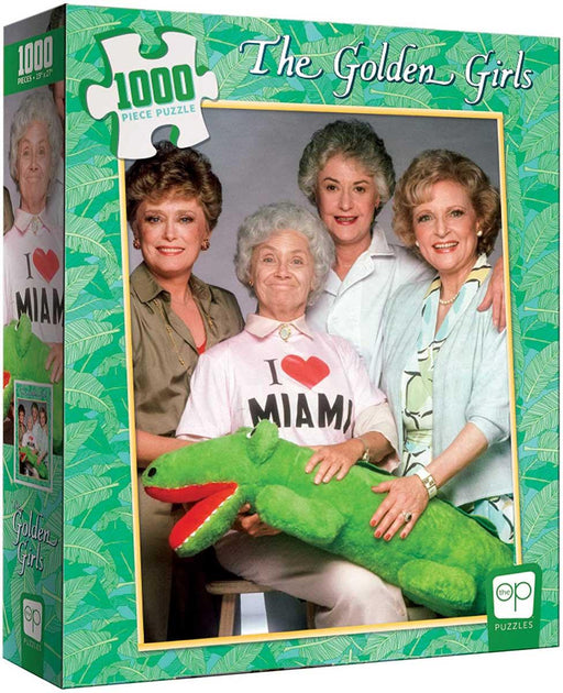 USAopoly - Puzzle - Golden Girls I Heart Miami (1000-Piece Puzzle) - Limolin 