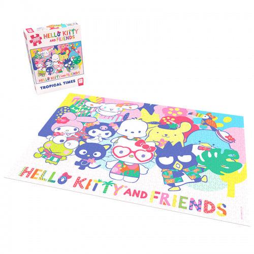 USAopoly - Puzzle - Hello Kitty And Friends Tropical Times (1000 Piece Puzzle) - Limolin 