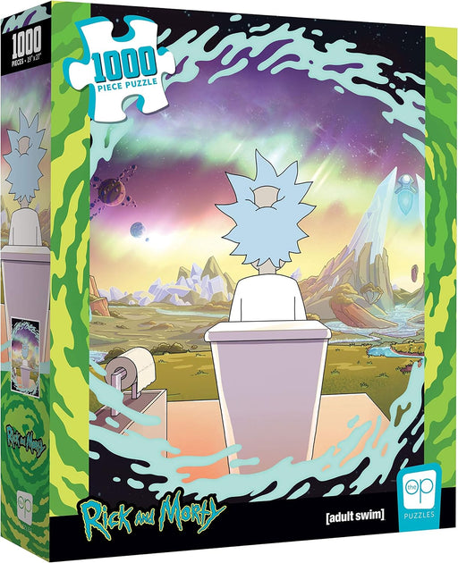 USAopoly - Puzzle - Rick And Morty - Shy Pooper (1000-Piece Puzzle) - Limolin 