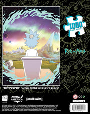 USAopoly - Puzzle - Rick And Morty - Shy Pooper (1000-Piece Puzzle) - Limolin 