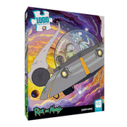 USAopoly - Puzzle - Rick And Morty The Outside World Is Out Enemy! (1000-Piece Puzzle) - Limolin 