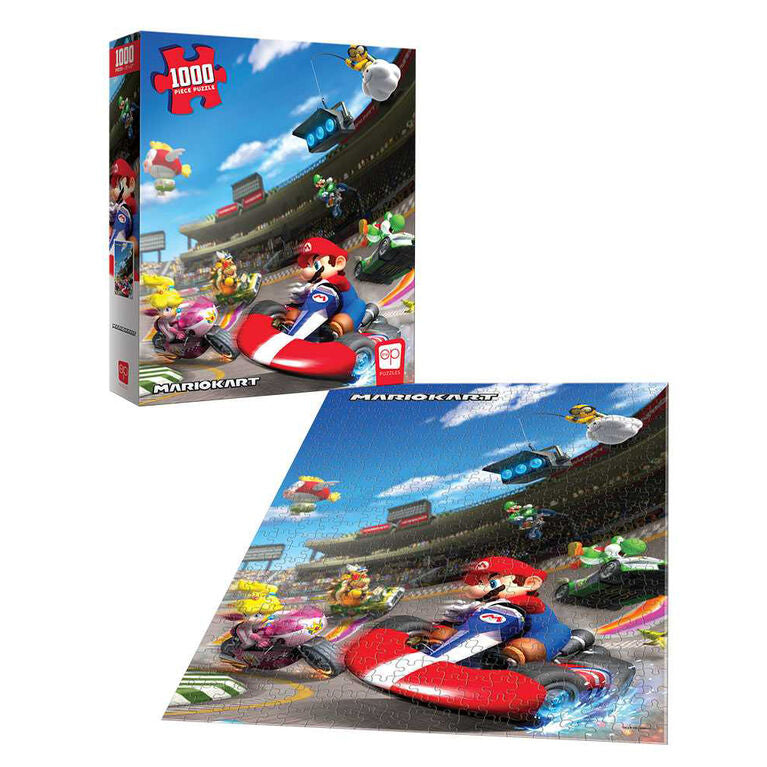 USAopoly - Puzzle - Super Mario - Mario Kart (1000-Piece Puzzle) - Limolin 