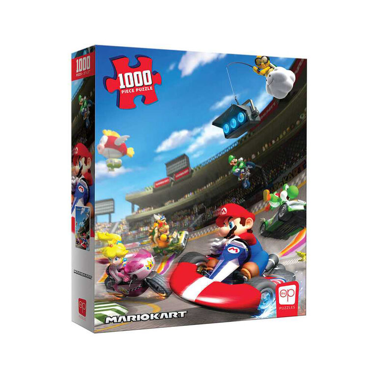 USAopoly - Puzzle - Super Mario - Mario Kart (1000-Piece Puzzle) - Limolin 
