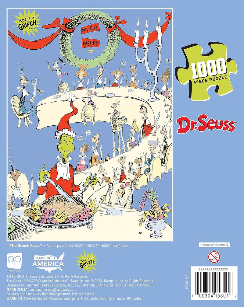 USAopoly - Puzzle - The Grinch (1000-Piece Puzzle) - Limolin 
