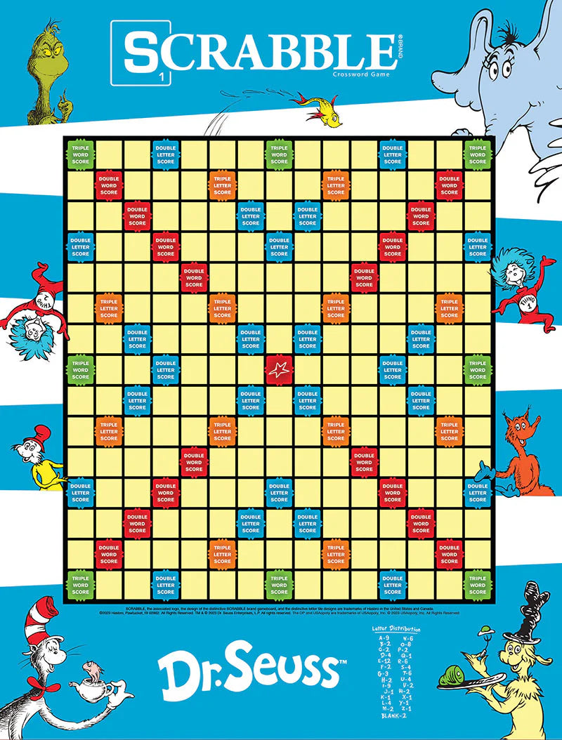 USAopoly - Scrabble - Dr Seuss - Limolin 