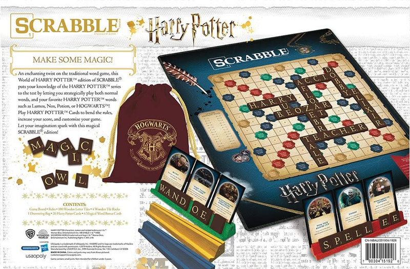 USAopoly - Scrabble - World of Harry Potter - Limolin 