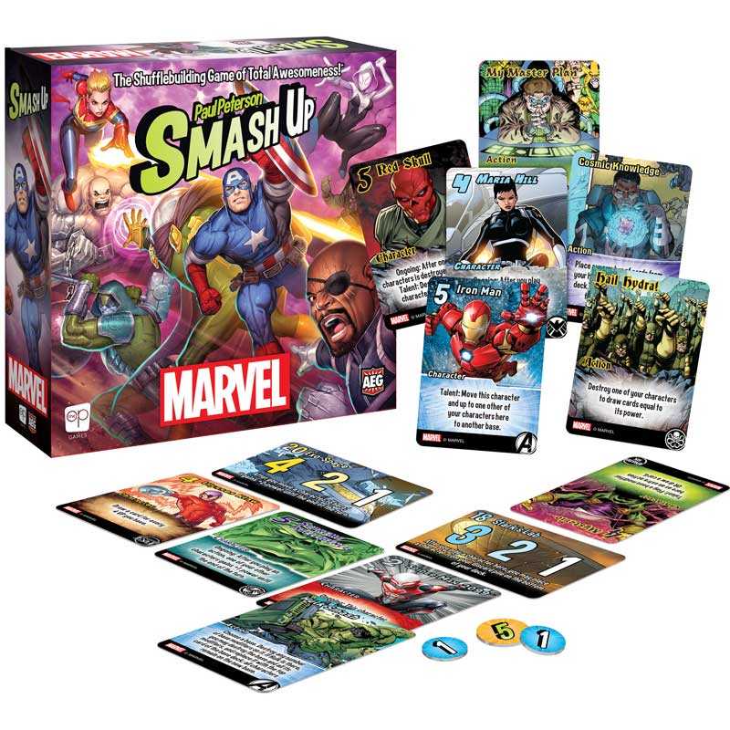 USAopoly - Smash Up - Marvel - Limolin 