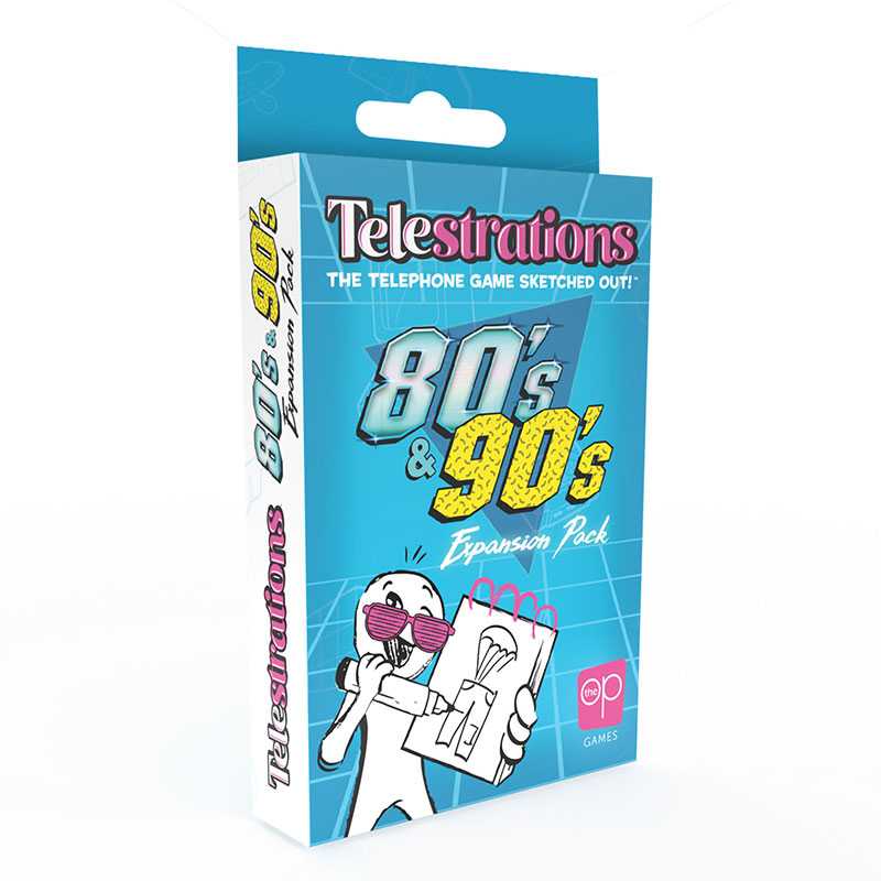 USAopoly - Telestrations - 80's And 90's Expansion Pack - Limolin 