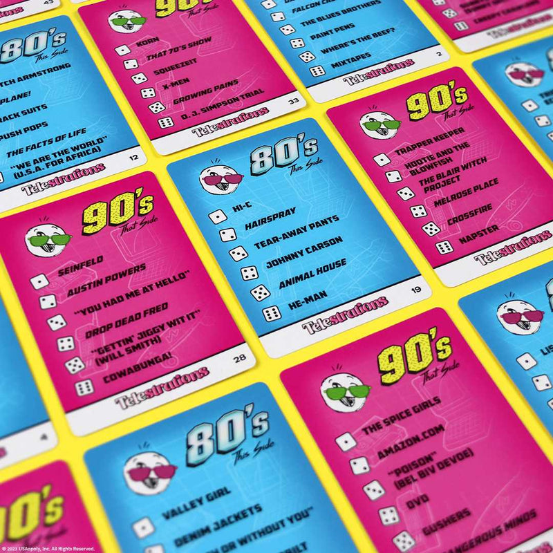 USAopoly - Telestrations - 80's And 90's Expansion Pack - Limolin 