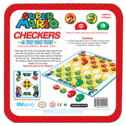 USAopoly - Tic Tac Toe/Checkers - Super Mario Vs Luigi - Limolin 