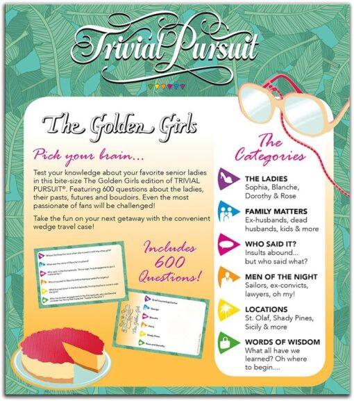 USAopoly - Trivial Pursuit - Golden Girls - Limolin 