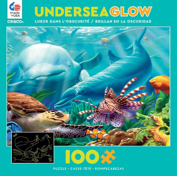 CEACO - 100PC Undersea Glow in Dark Assortment