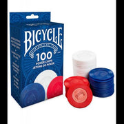 United States Playing Card - Bicycle - 2G 100 Count - Plastic Poker Chips - Limolin 