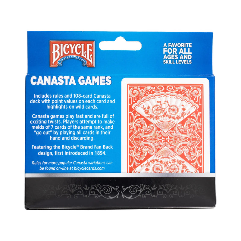 United States Playing Card - Bicycle - Canasta Set (Ea) - Limolin 