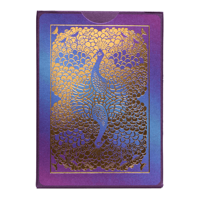 United States Playing Card - Bicycle - Purple Peacock - Limolin 