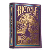 United States Playing Card - Bicycle - Purple Peacock - Limolin 