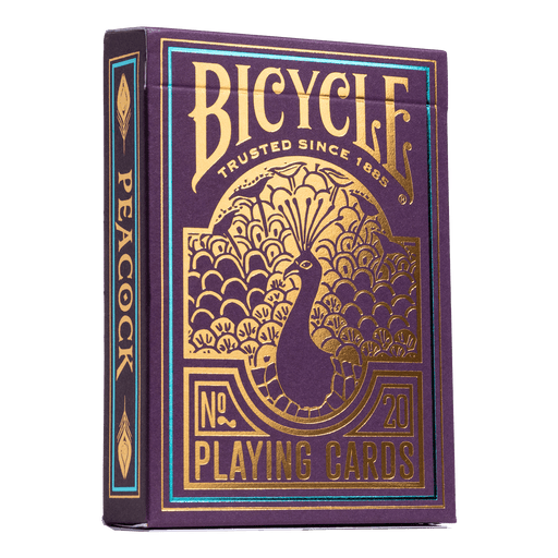 United States Playing Card - Bicycle - Purple Peacock - Limolin 