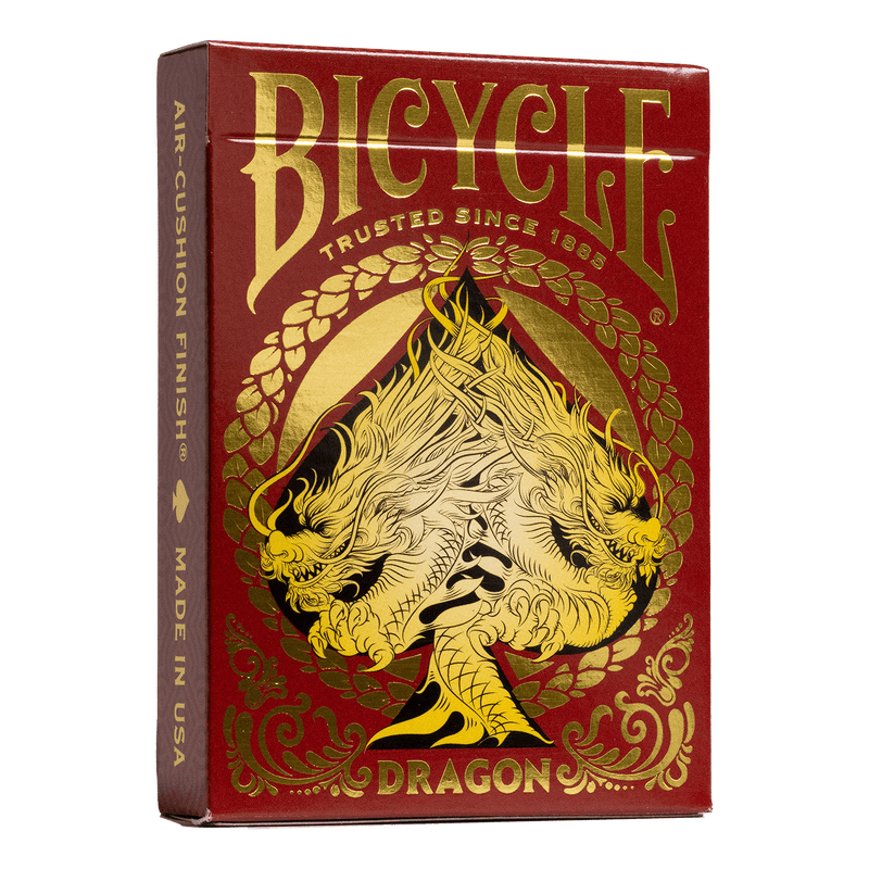 United States Playing Card - Bicycle - Red Dragon - Limolin 